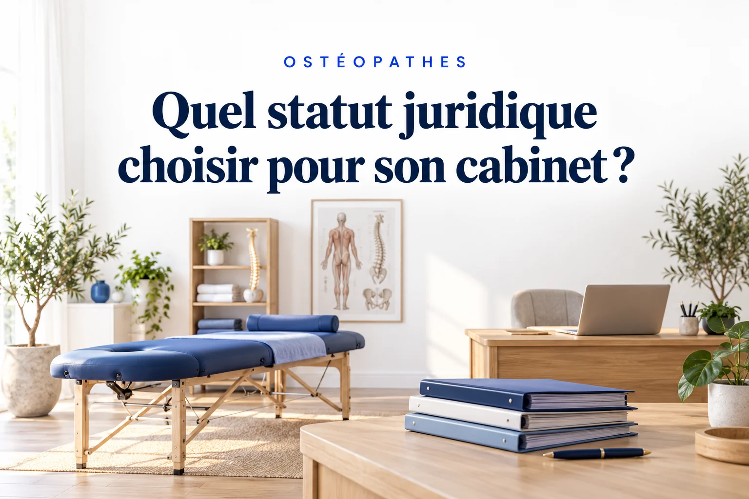 Ostéopathe : quel statut juridique choisir pour son cabinet ?