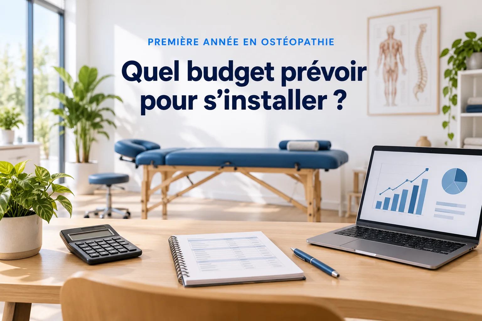 Première année en ostéopathie : quel budget prévoir pour s’installer ?