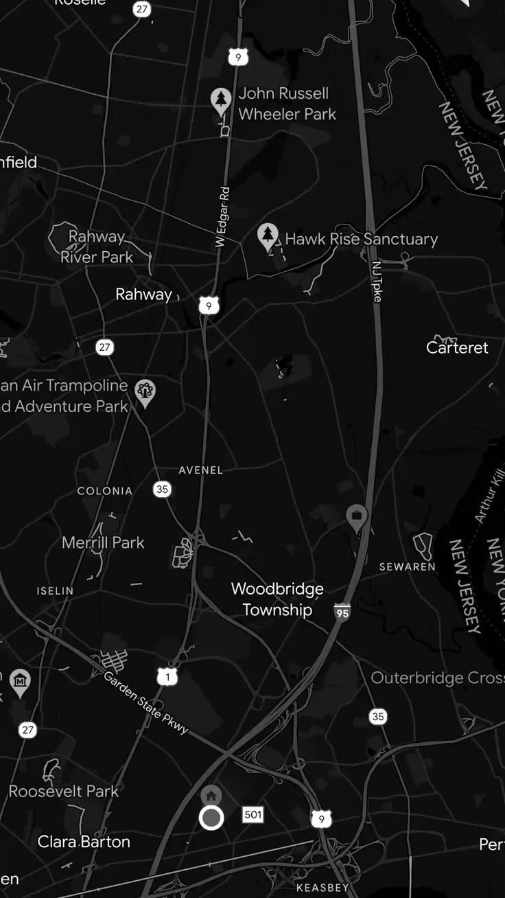 Carte de zonage d'un secteur d'exercice